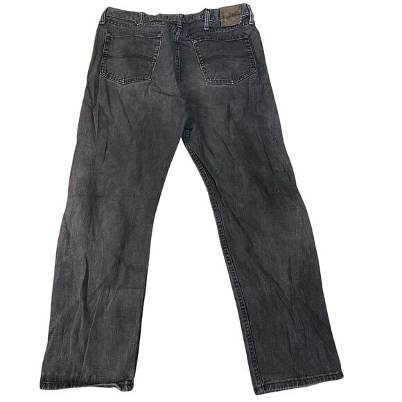 LEE Men's Regular Fit Denim Jeans Size 38X32 In Dark Wash - Picture 2 of 9